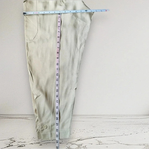 NEW EQUIPMENT FEMME Drop crotch Cargo Pants in Beige Size 8 - Picture 6 of 11